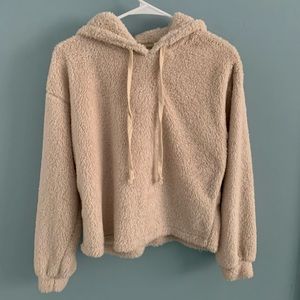 American Eagle fluffy hoodie